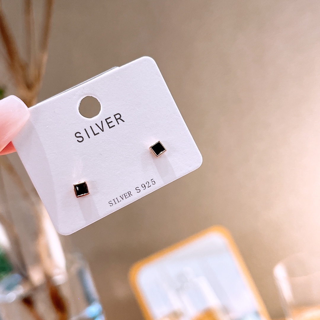 925 Silver Earrings Artistic Wedding Gold