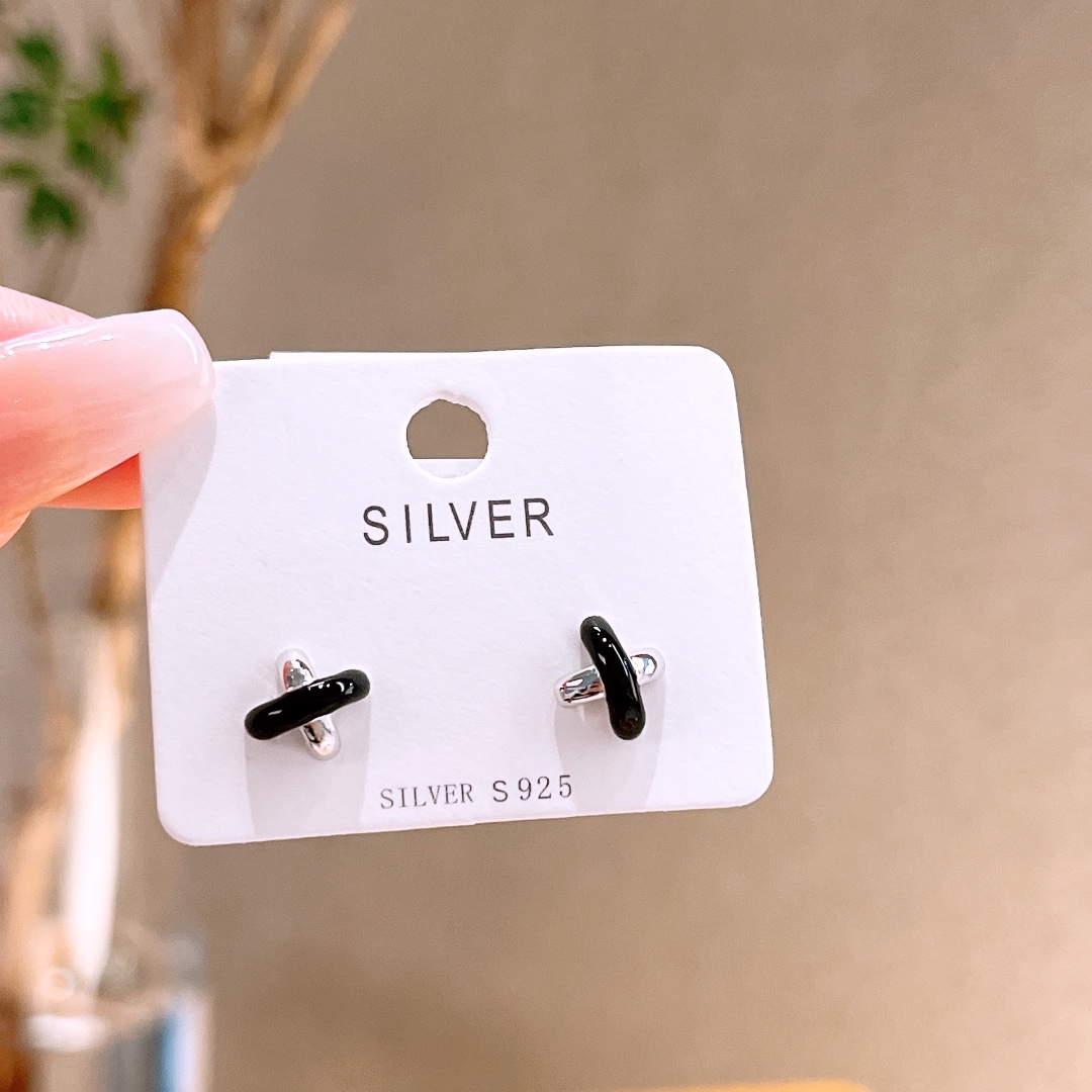 Fine Silver Earrings Ins Style Proposal Silver