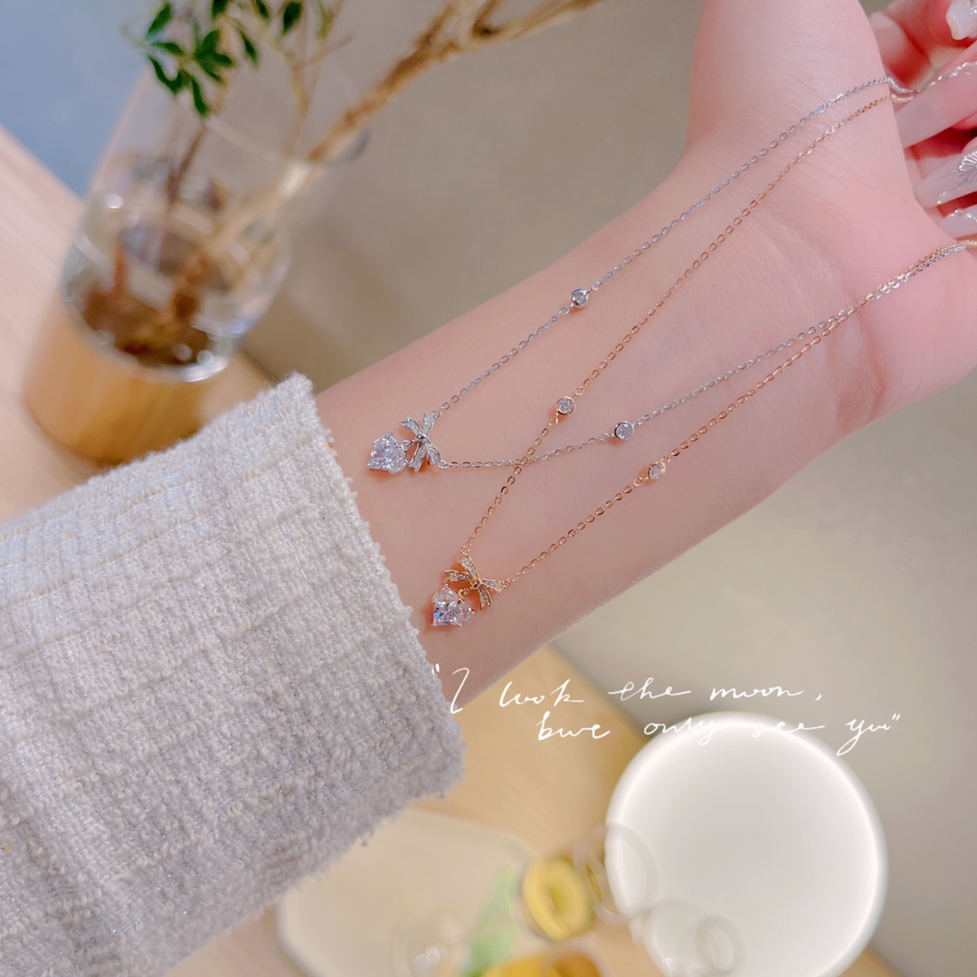 知性的低アレルギー銀ネックレスゴールド 職場