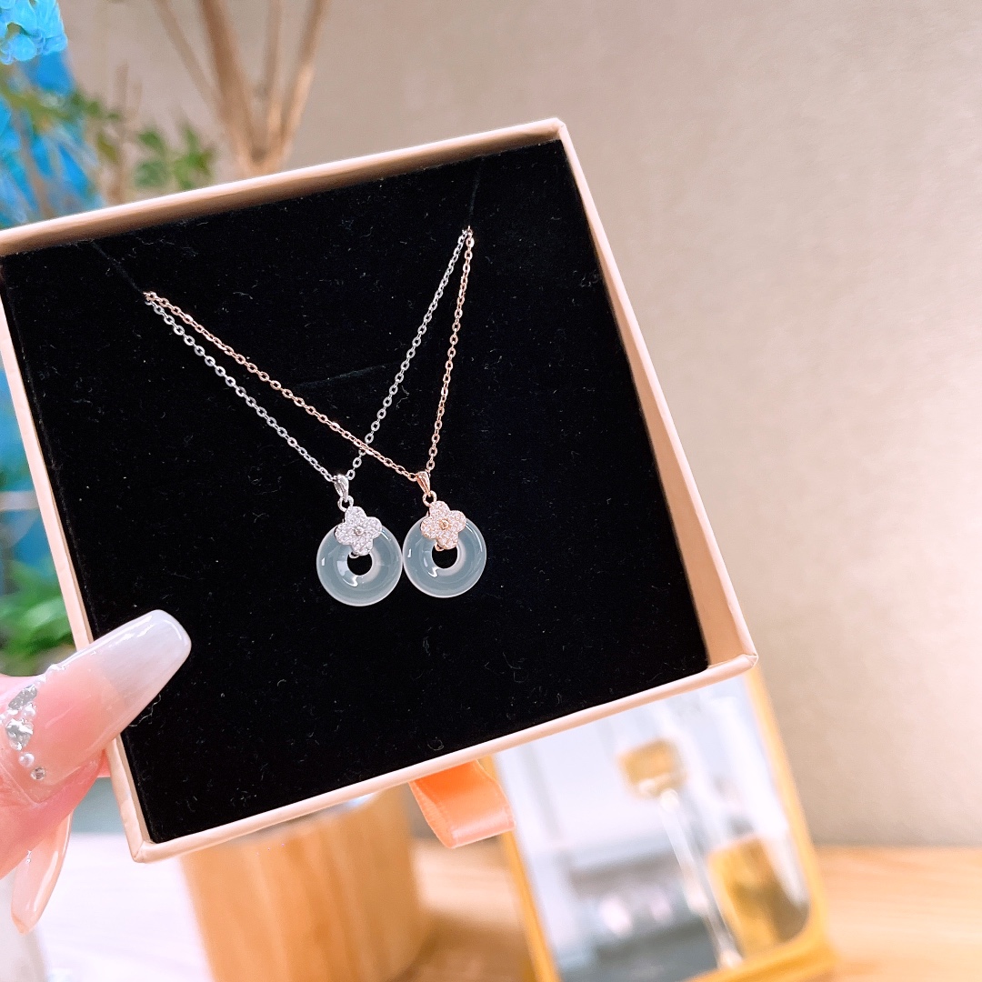 可愛い低アレルギー銀ネックレスシルバー 新築祝い