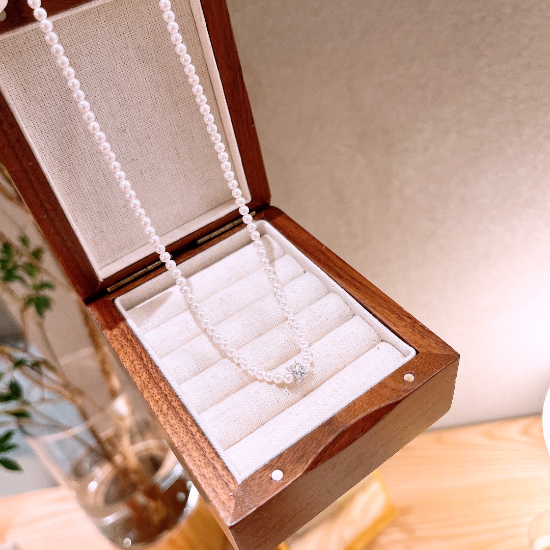 Feinsilber Kette Mode Alltag Gold