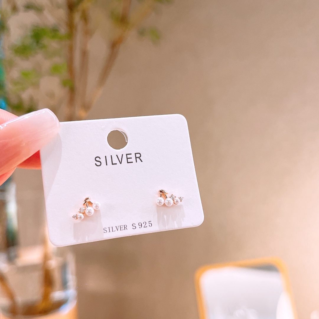 Hypoallergenic Silver Earrings Cute Anniversary Gold