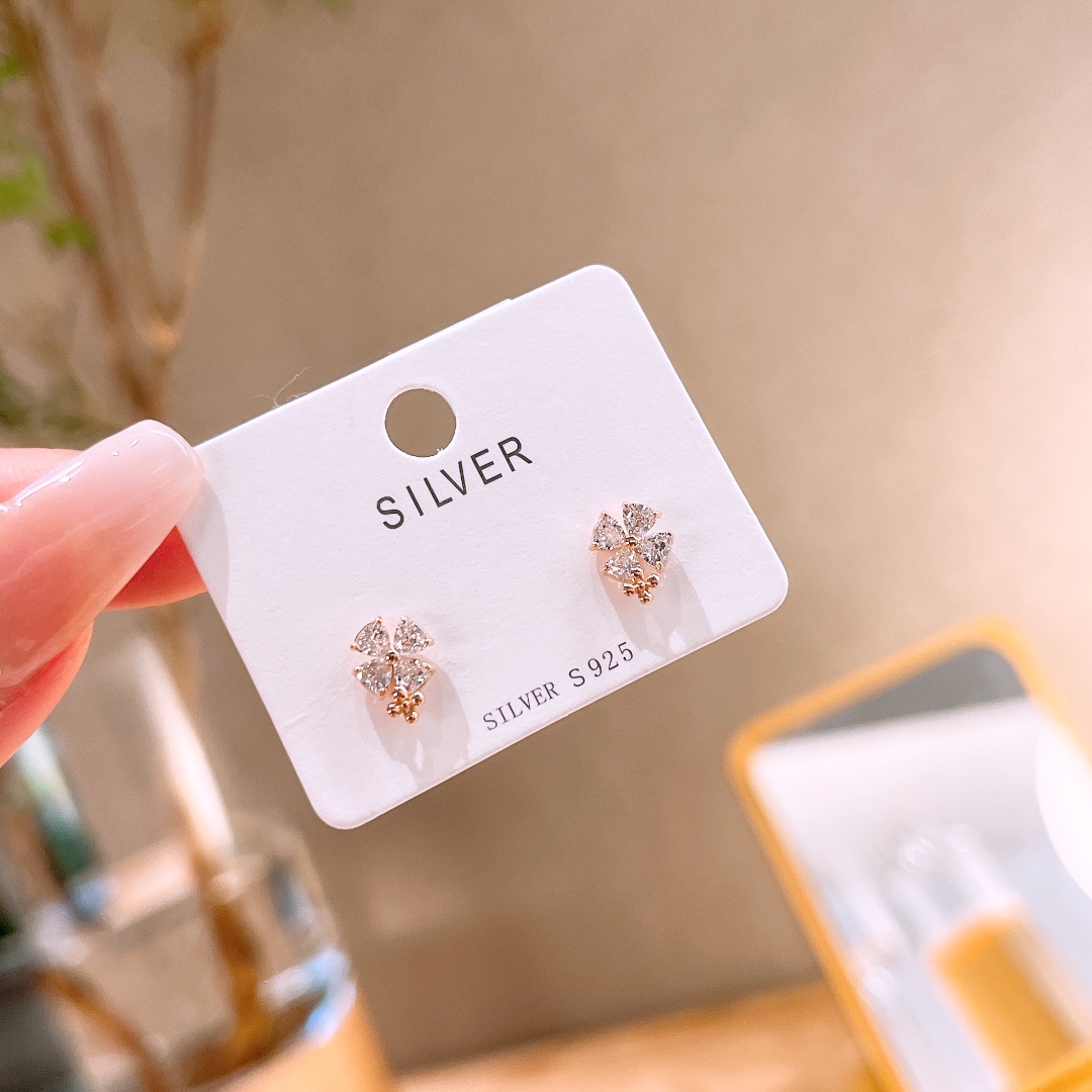 Low Allergy Silver Earrings Playful Everyday Wear Silver