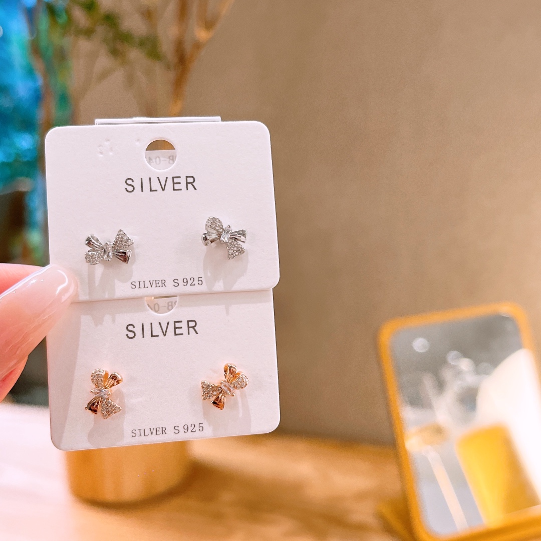 Nickel Free Silver Earrings Minimalist Mother's Birthday Gold