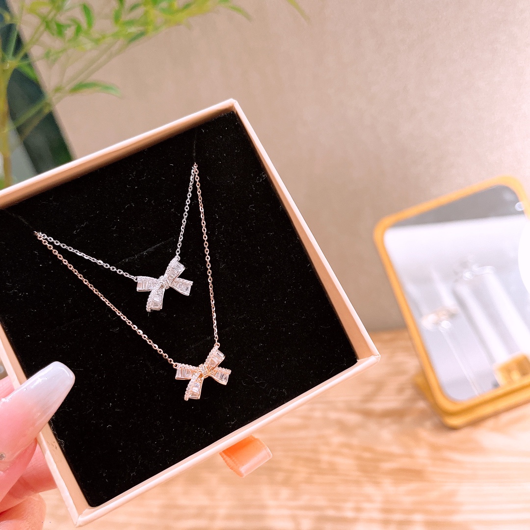 Solid Silver Necklace Sweet & Cool Wedding Registration Silver