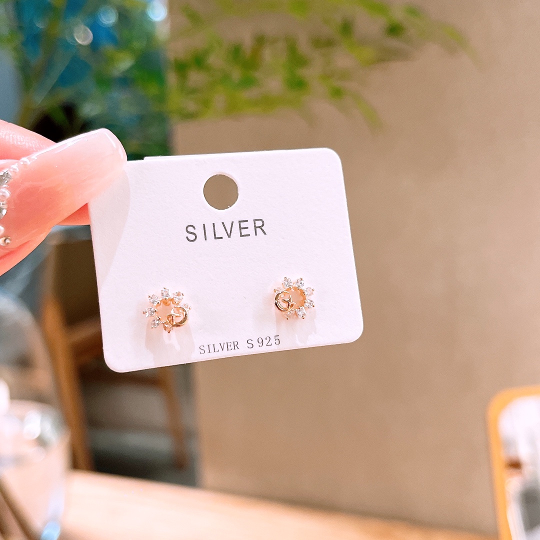 Fine Silver Earrings Precision Proposal Silver