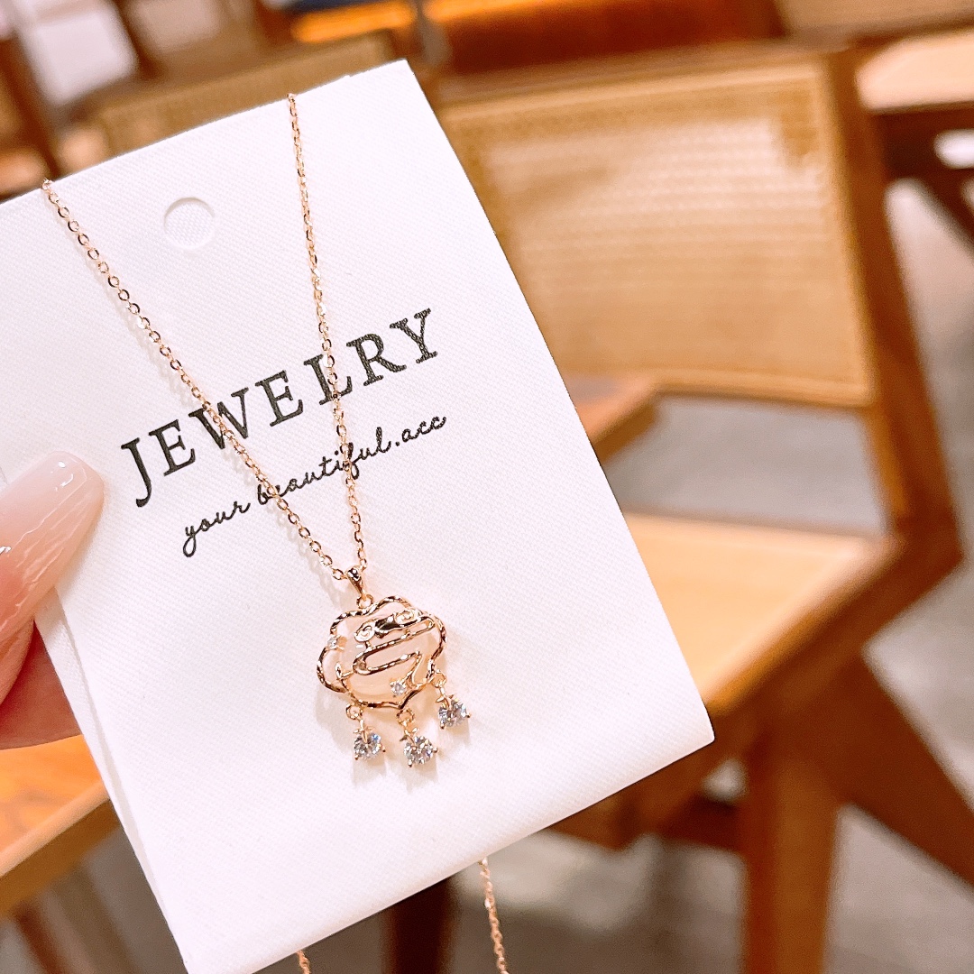 S925 Sterling Silver Necklace Ethereal Proposal Silver