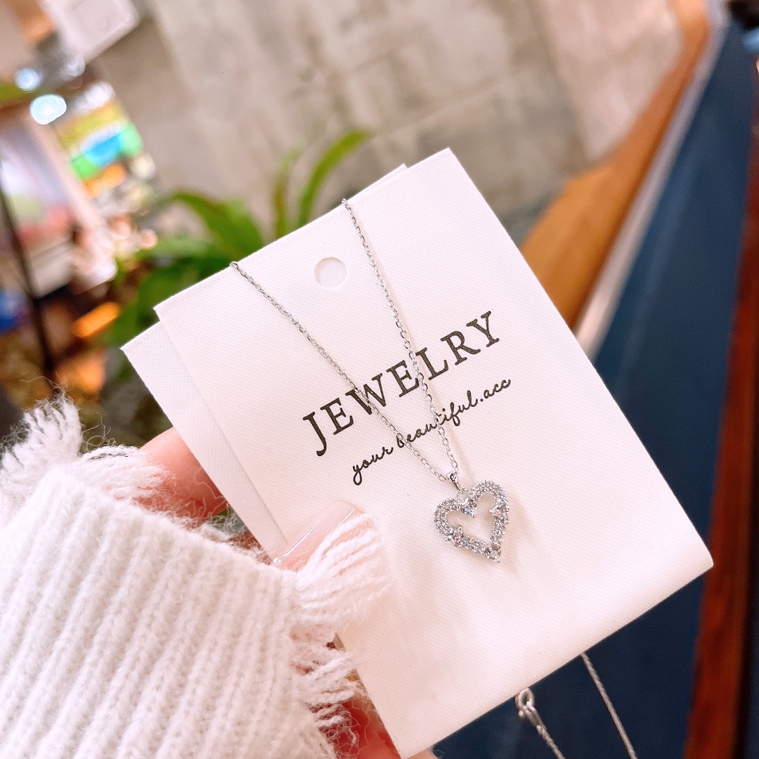 925 Silver Necklace Unique Wedding Registration Silver