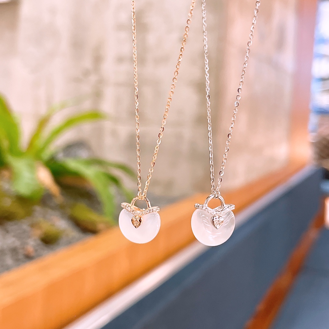 Fine Silver Necklace Chic Self-love Silver