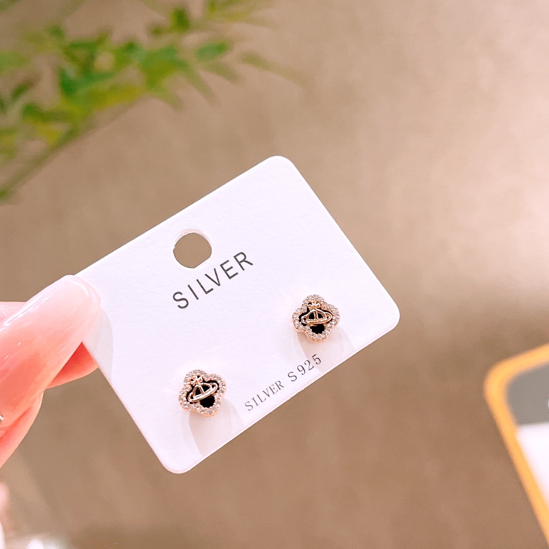 Low Allergy Silver Earrings Gentle Christmas Silver