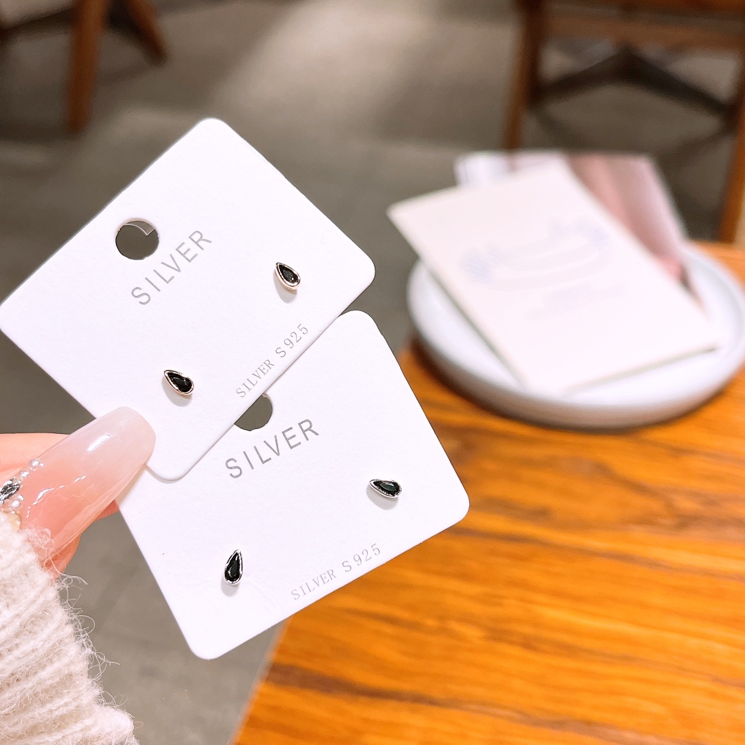 Solid Silver Earrings Unique Date Night Gold