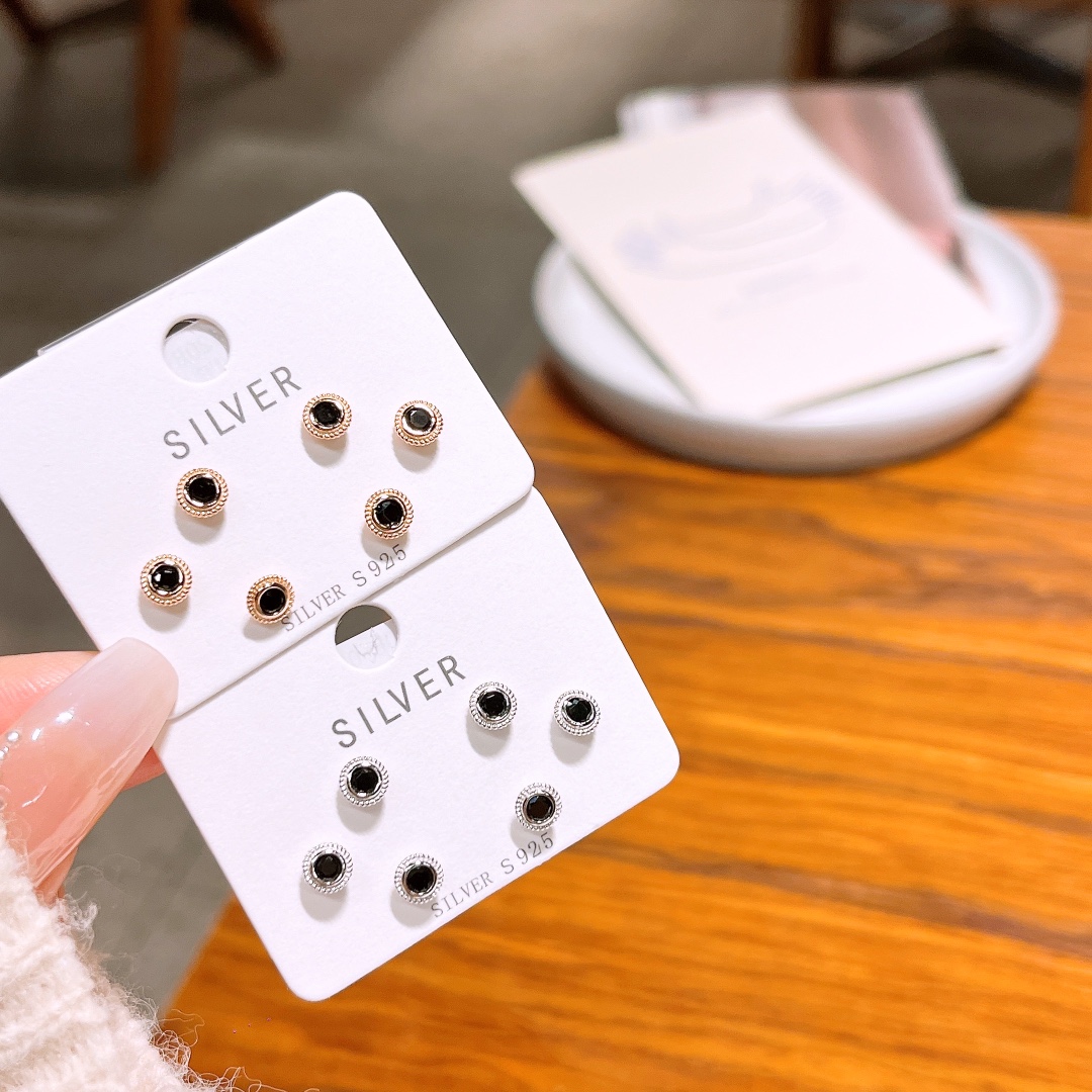 Low Allergy Silver Earrings Precision Mother's Day Gold