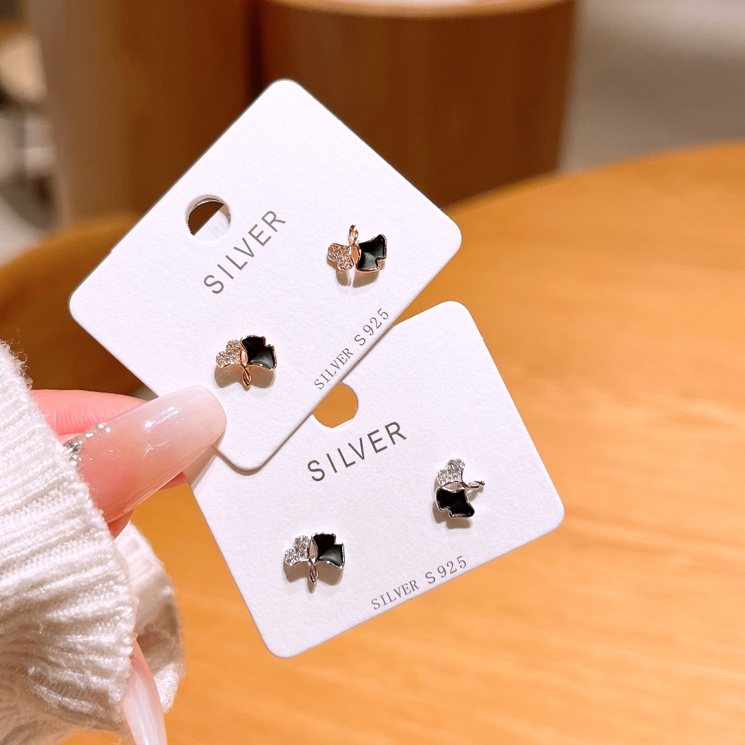 Solid Silver Earrings Dainty Mother's Day Silver