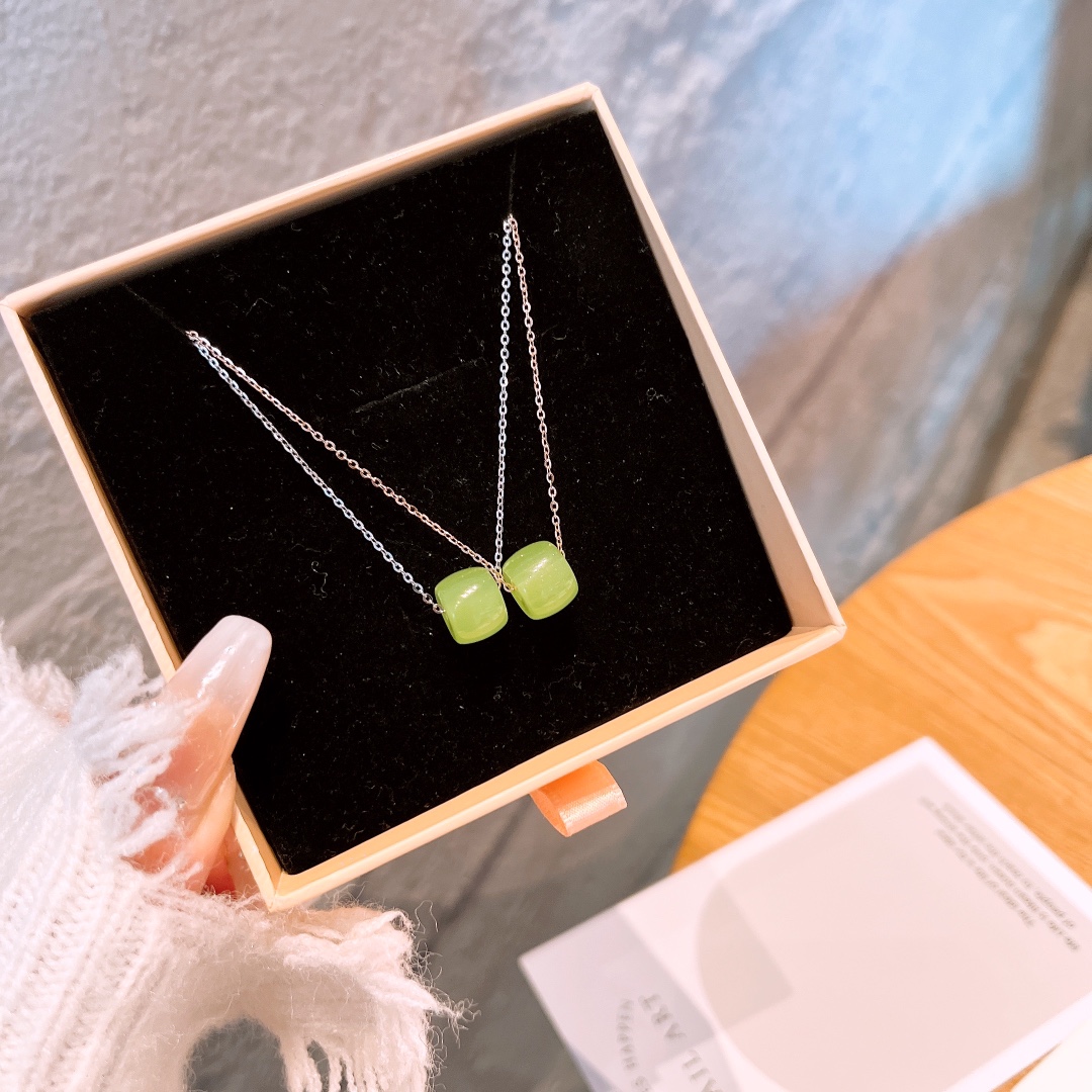 Fine Silver Necklace Fashion Mother's Birthday Gold