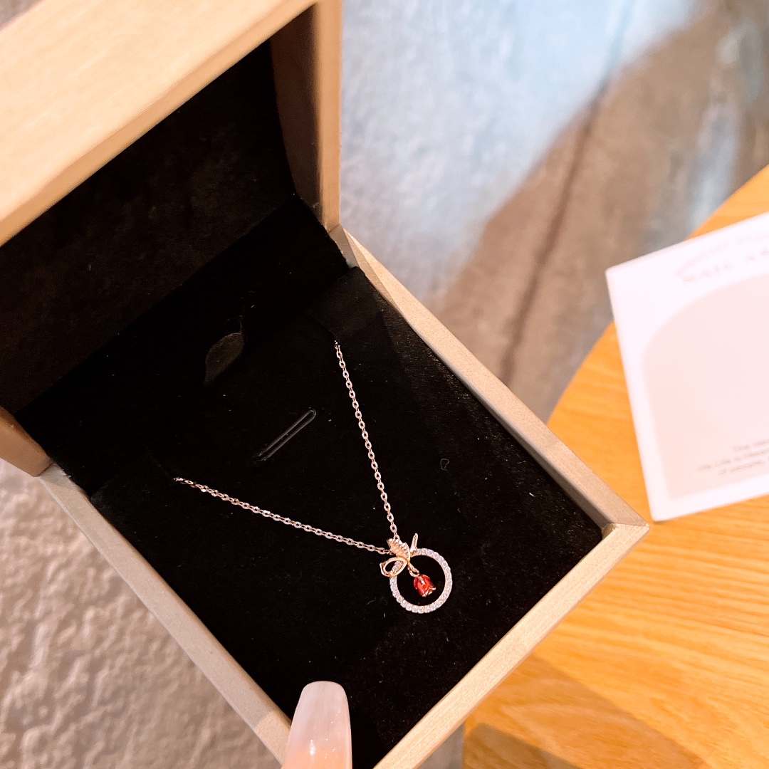 Nickel Free Silver Necklace French Bestie Gift Silver