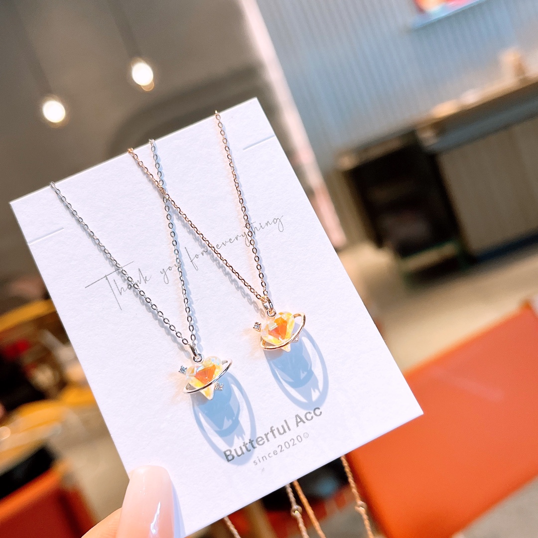 フレッシュ高品質シルバーネックレスシルバー 卒業