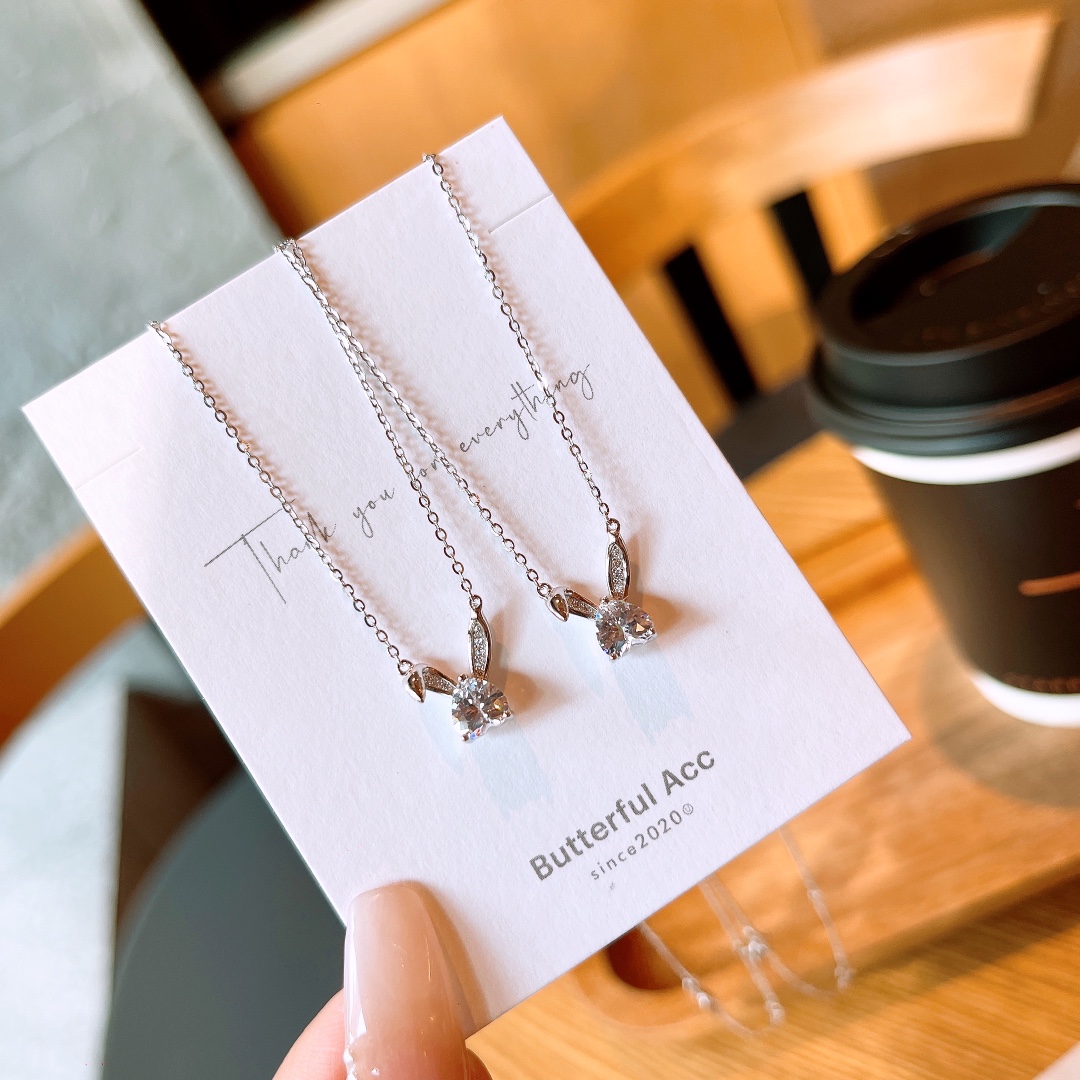 925 Silver Necklace Chic Everyday Wear Silver