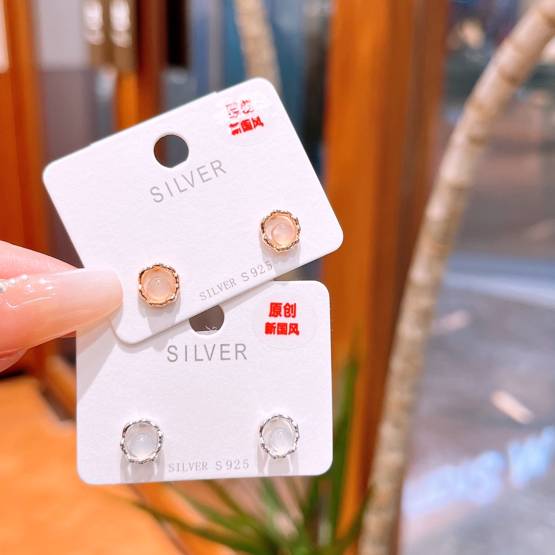 Low Allergy Silver Earrings Gentle Date Night Silver