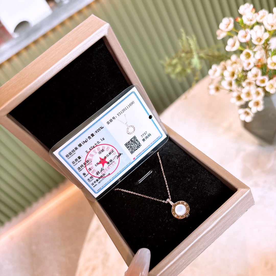 Low Allergy Silver Necklace Cute Gift for Her Gold
