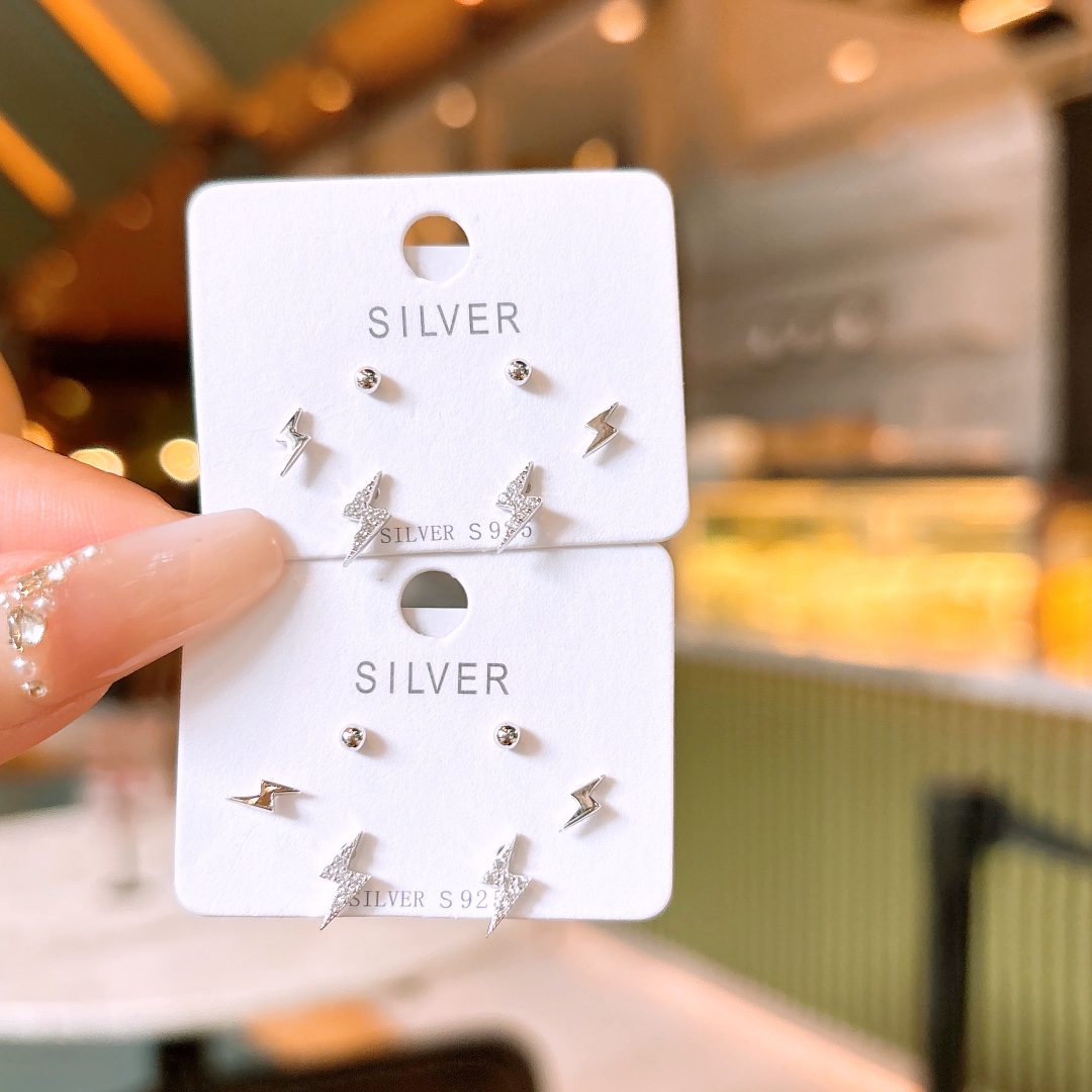 森ガール高品質シルバーイヤリングシルバー 告白