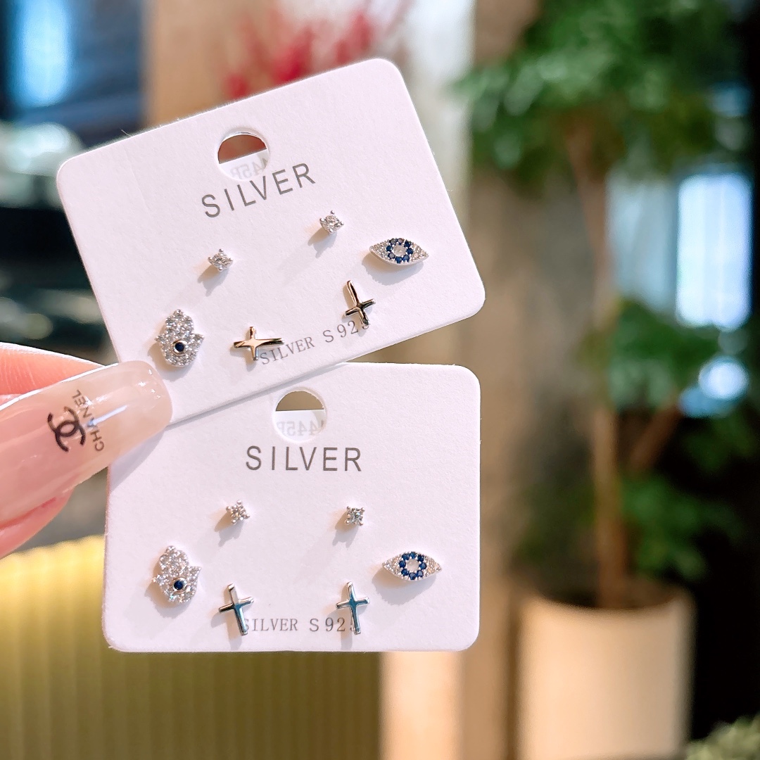 Nickel Free Silver Earrings Ultra Minimal Proposal Silver