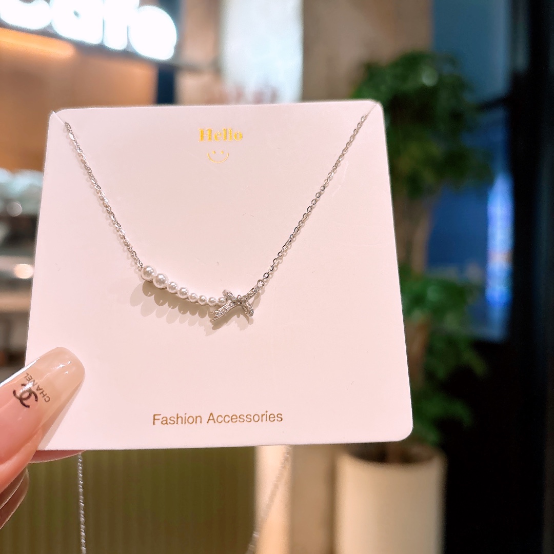 S925 Sterling Silver Necklace Premium Proposal Gold