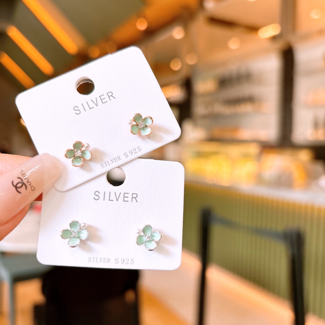 Fine Silver Earrings Unique Travel Silver