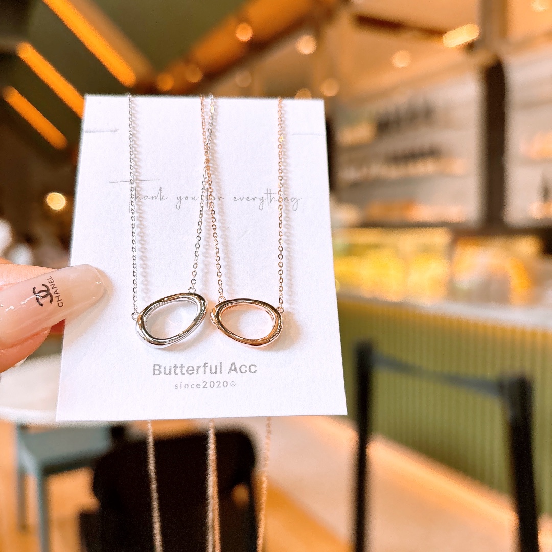 Nickel Free Silver Necklace Playful Bestie Gift Gold