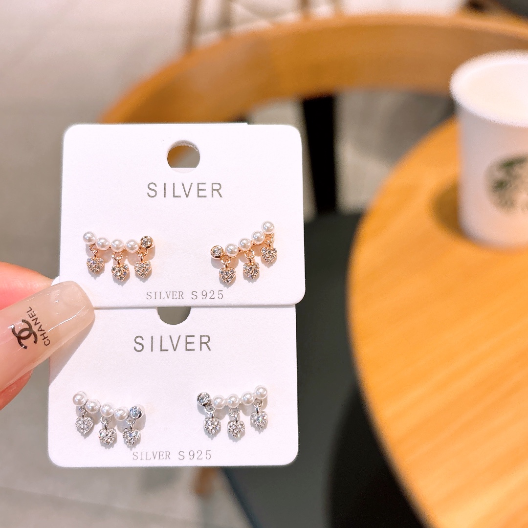 Hypoallergenic Silver Earrings Ultra Minimal Bestie Gift Gold