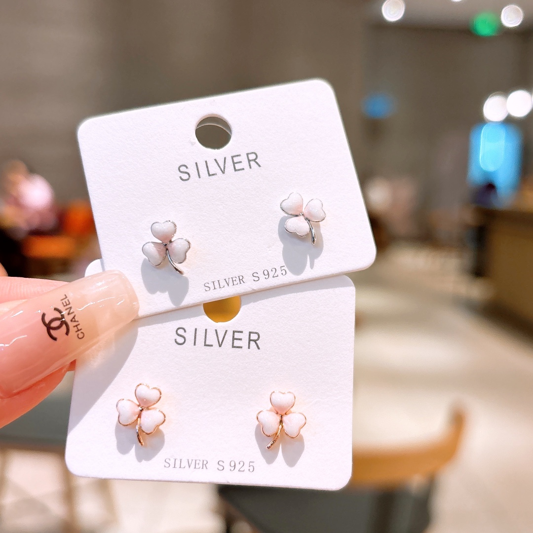 Solid Silver Earrings Sweet Self-love Silver