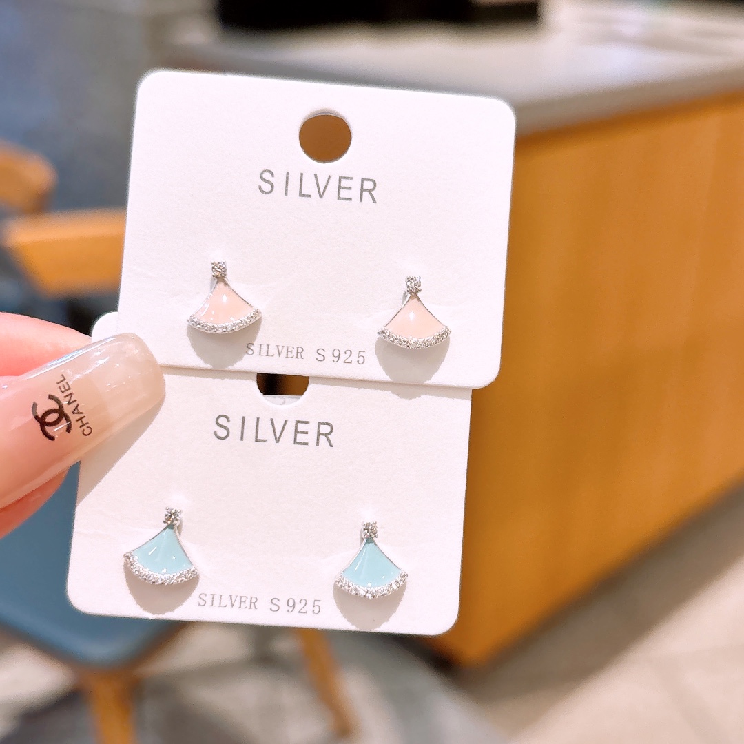 Nickel Free Silver Earrings Intellectual Father's Day Gold