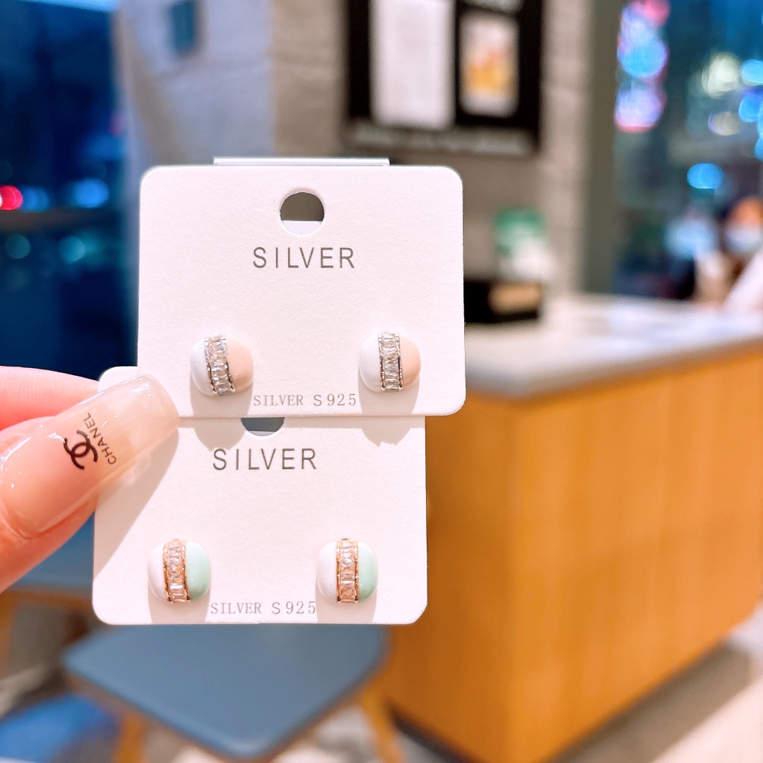 Fine Silver Earrings Cute Everyday Wear Gold