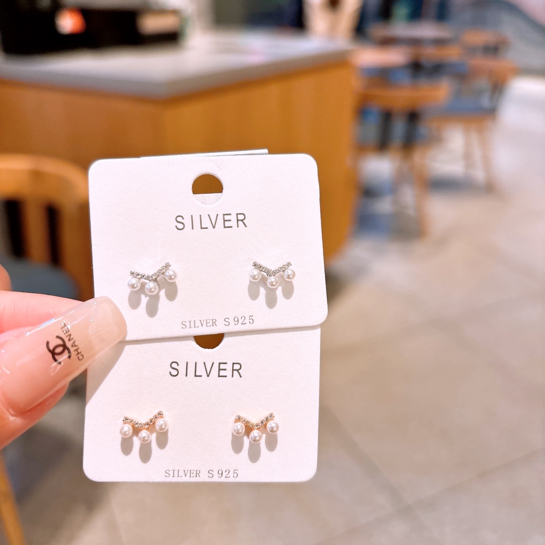 Low Allergy Silver Earrings Fashion Birthday Gold