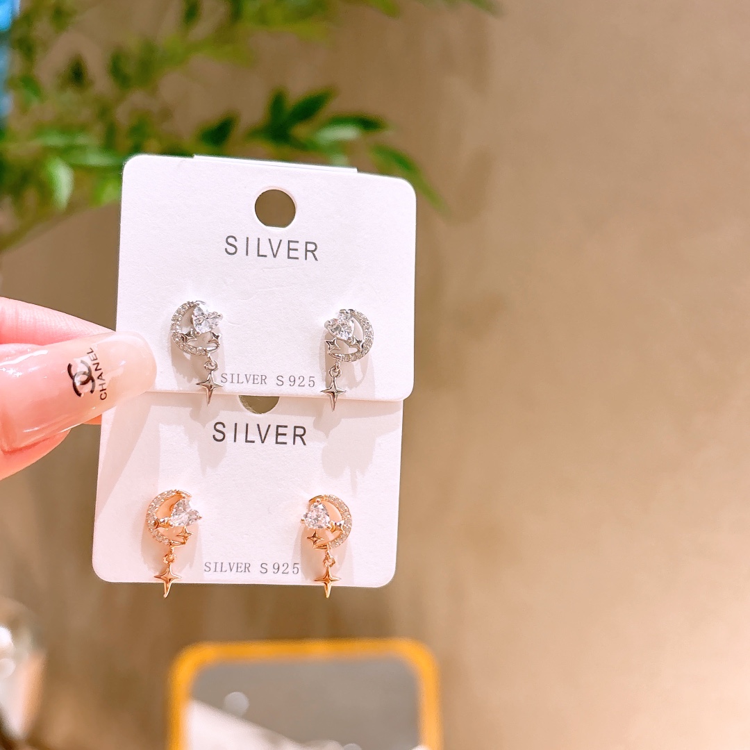 Hypoallergenic Silver Earrings Minimalist Proposal Silver