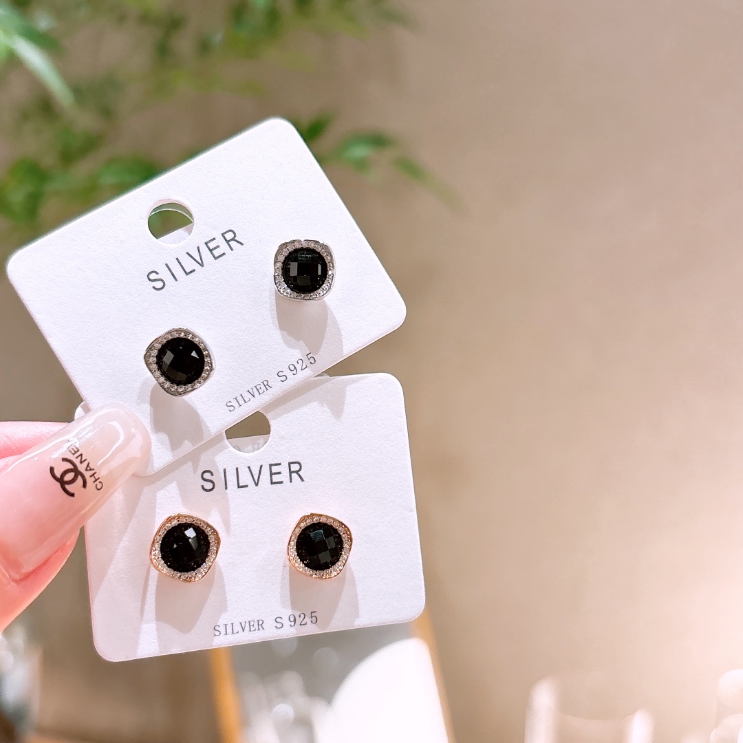 S925 Sterling Silver Earrings Girly Self-love Silver