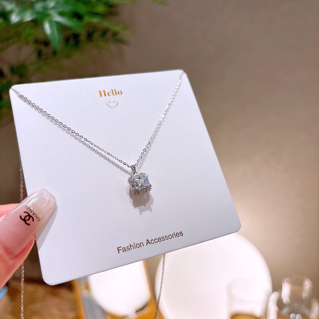 Nickel Free Silver Necklace Sweet Date Night Silver