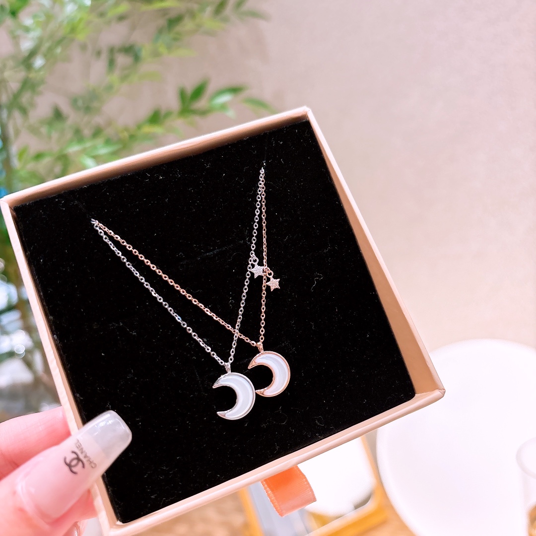 High Polish Silver Necklace Delicate Father's Day Silver