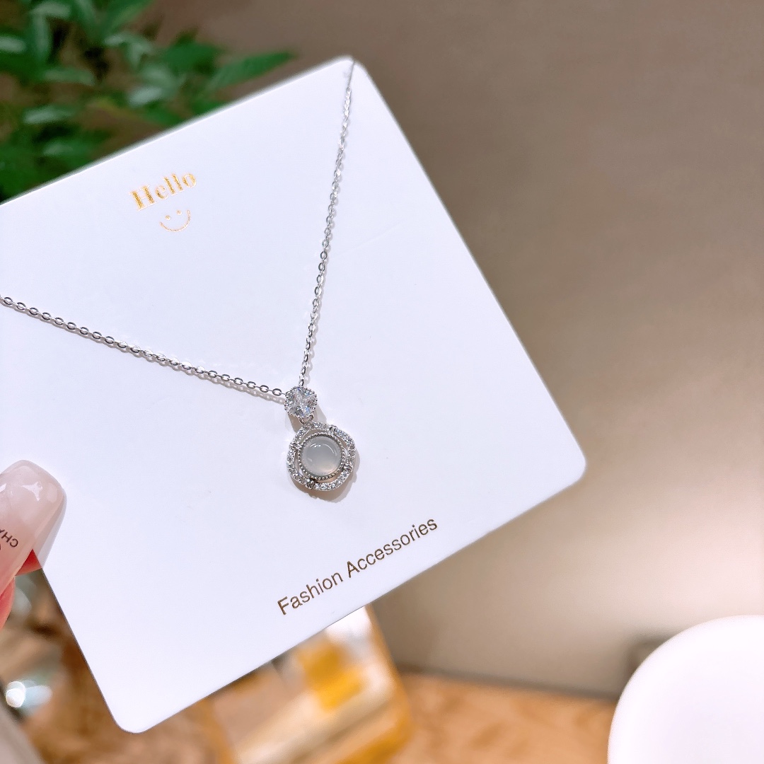 Hypoallergenic Silver Necklace Korean Style Confession Gold