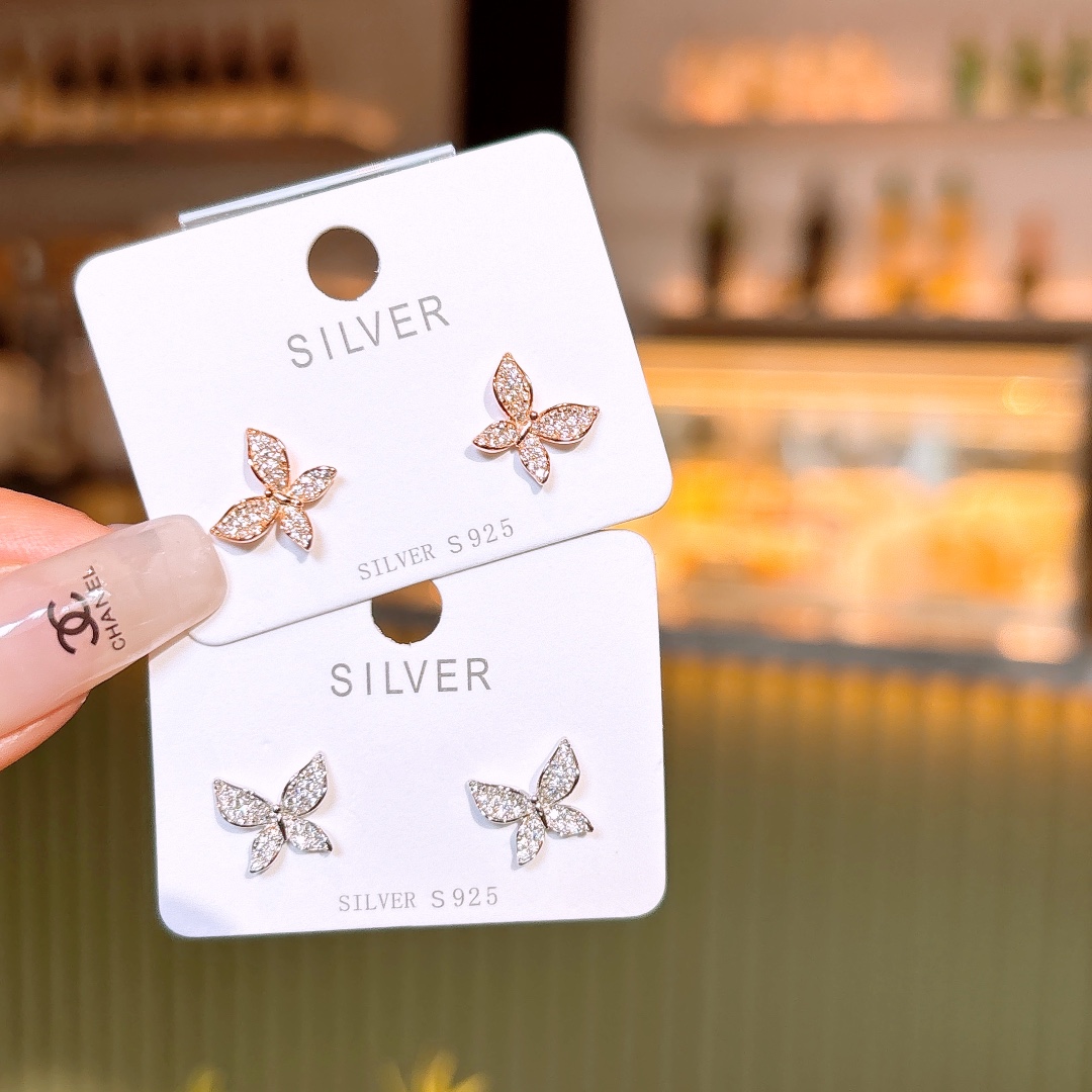 Fine Silver Earrings Unique Proposal Silver