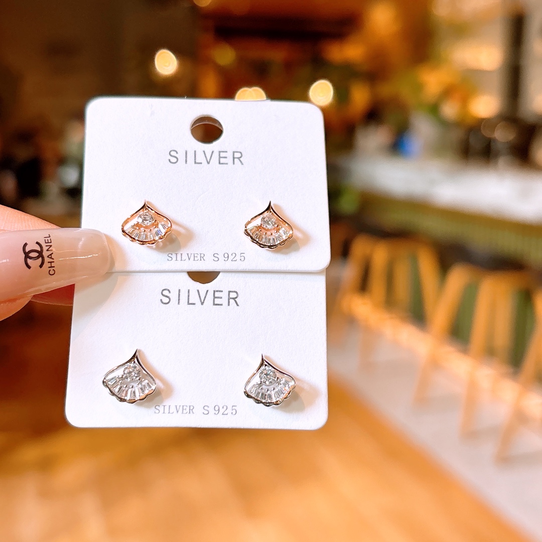 925 Silver Earrings Girly Mother's Day Silver