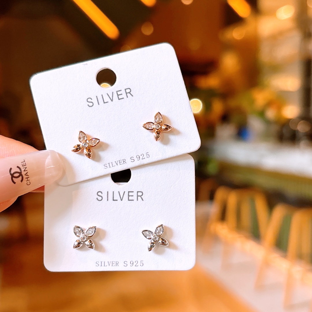 Fine Silver Earrings Forest Engagement Silver