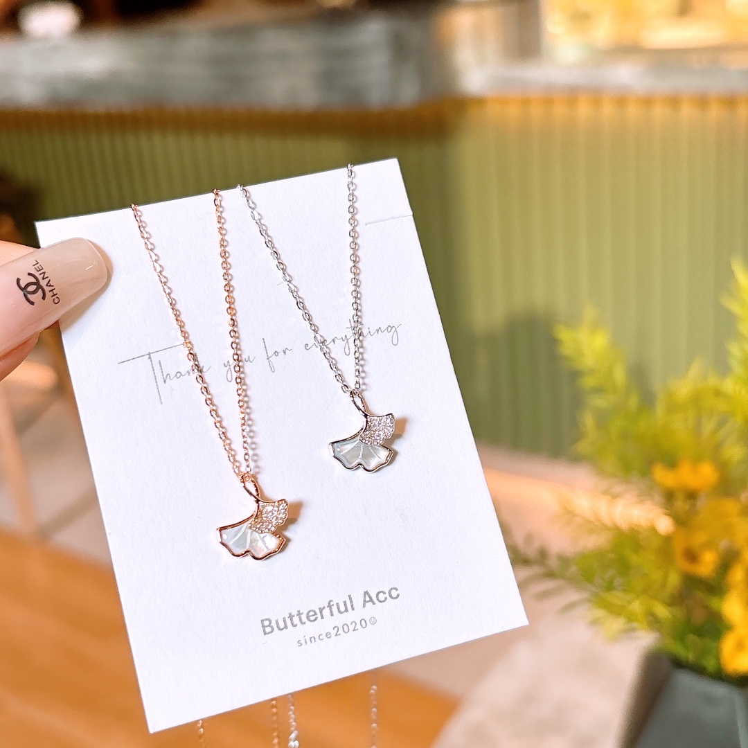 S925 Sterling Silver Necklace Sweet & Cool Party Silver