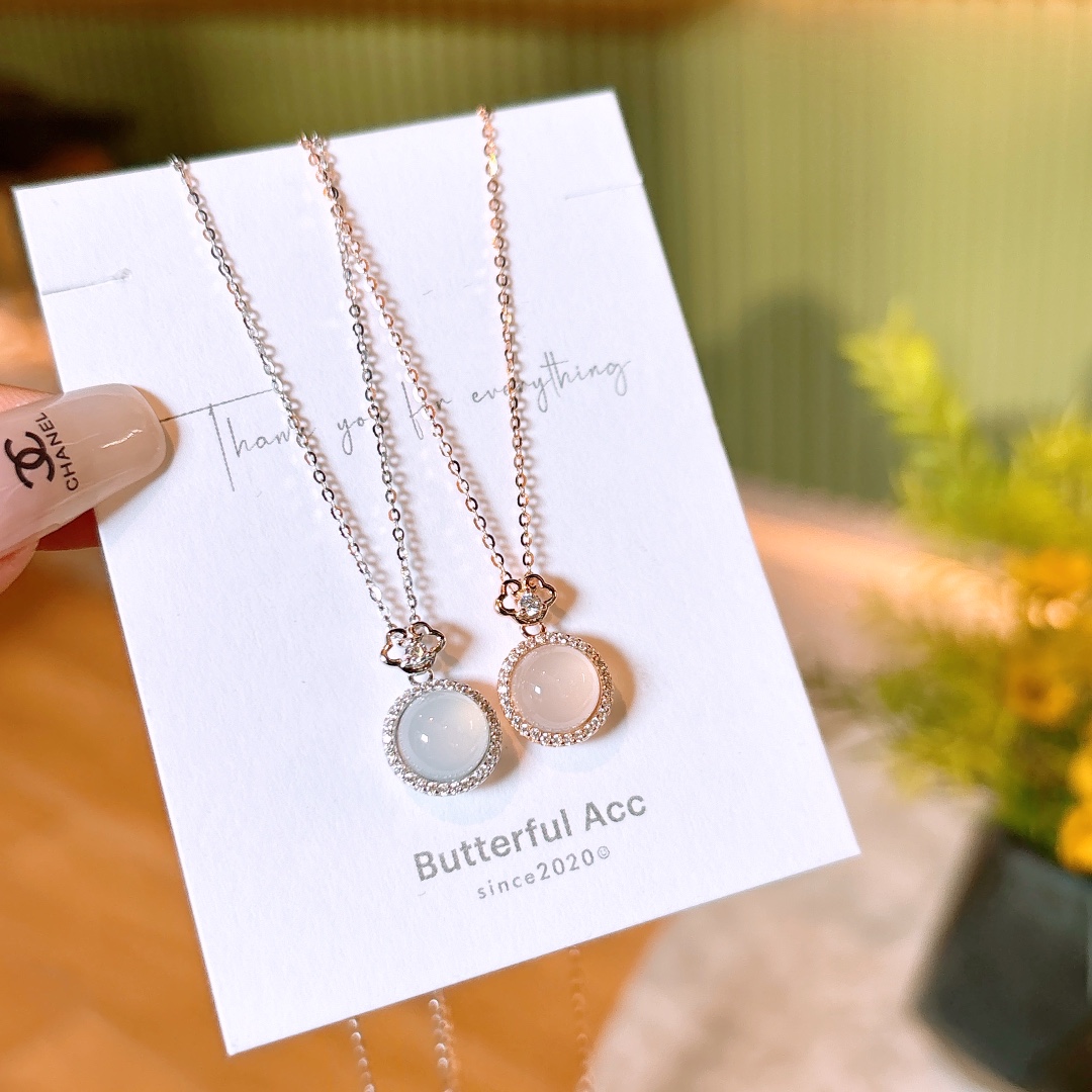 Hypoallergenic Silver Necklace Girly Birthday Gold