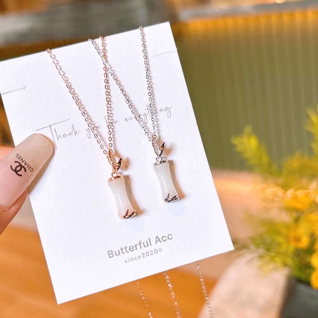 Nickel Free Silver Necklace Korean Style Party Gold