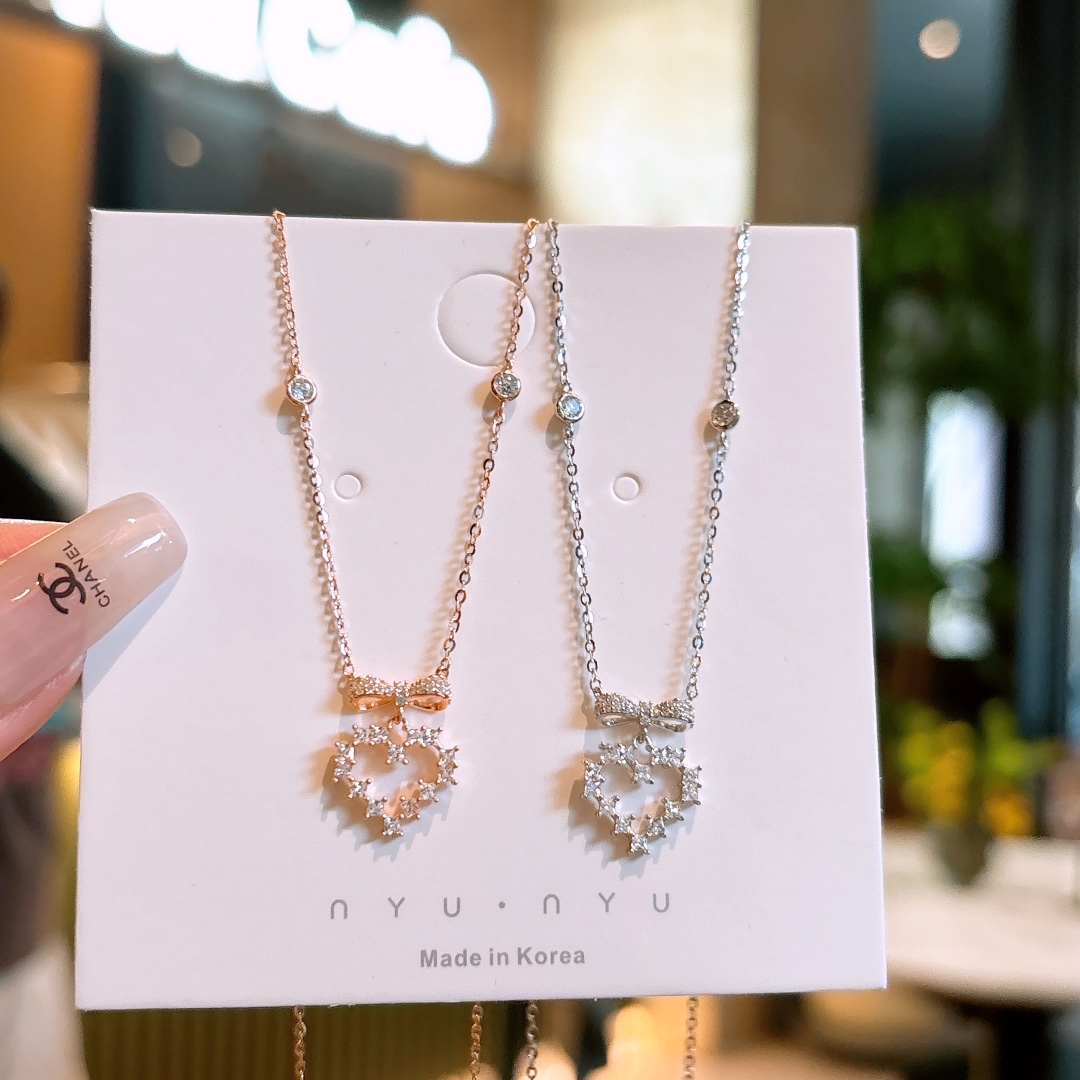 Solid Silver Necklace Unique Spring Festival Gold