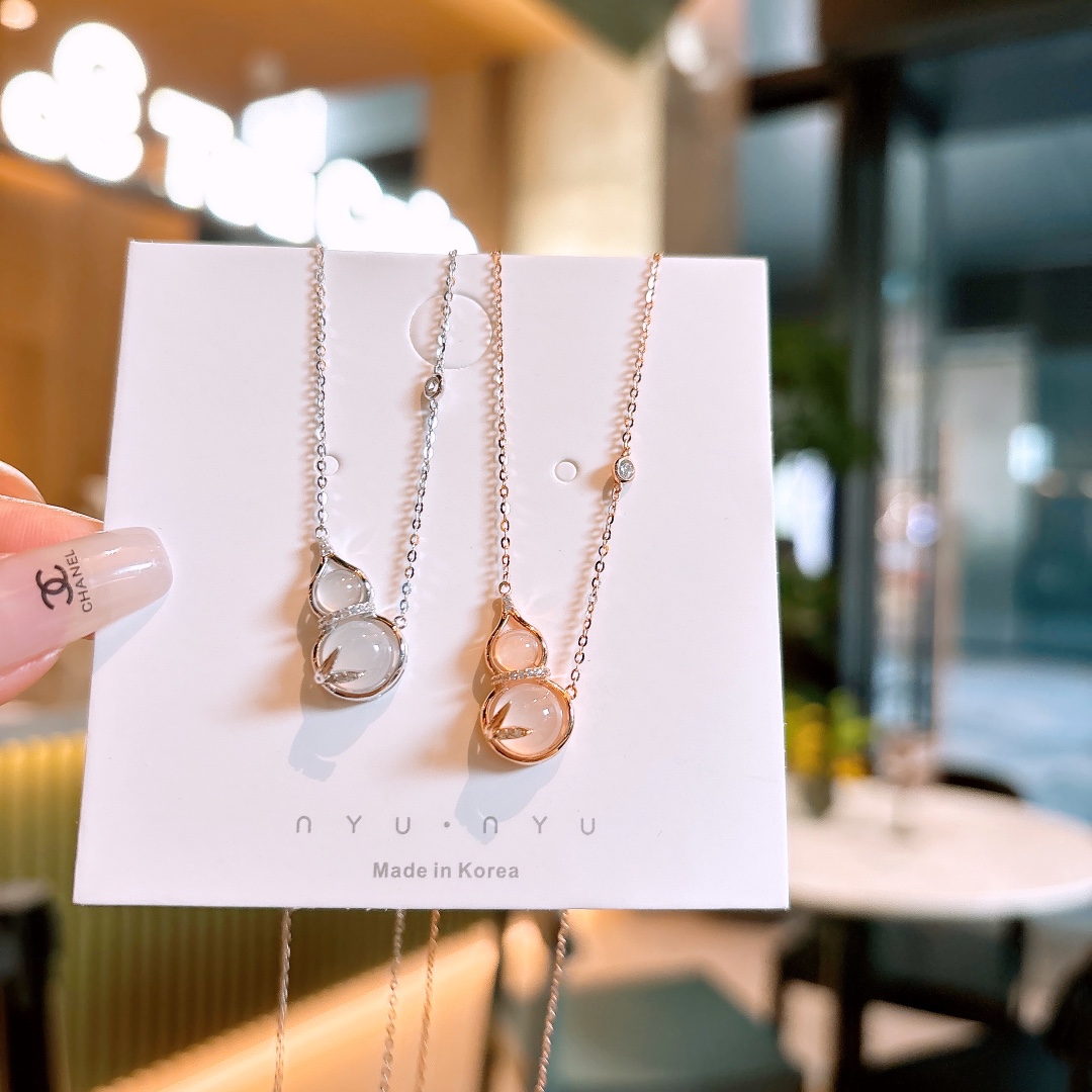 Nickel Free Silver Necklace Dainty Father's Day Gold