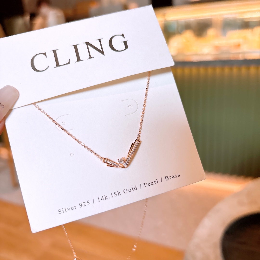 Solid Silver Necklace Intellectual Teacher's Day Silver