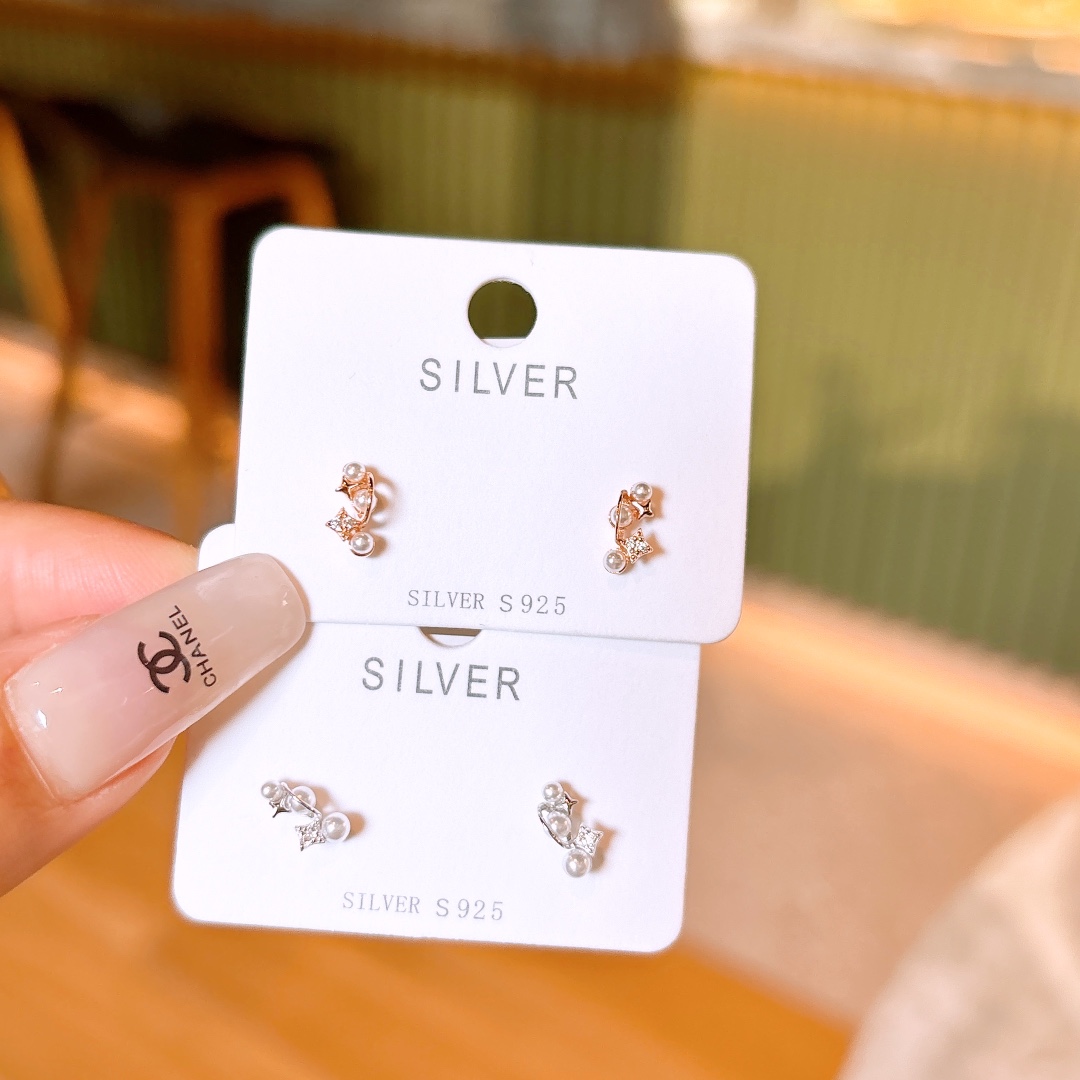 Nickel Free Silver Earrings Girly Confession Silver