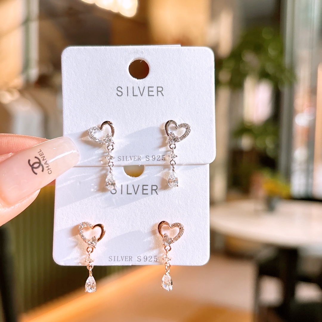 Fine Silver Earrings Lively Wedding Silver