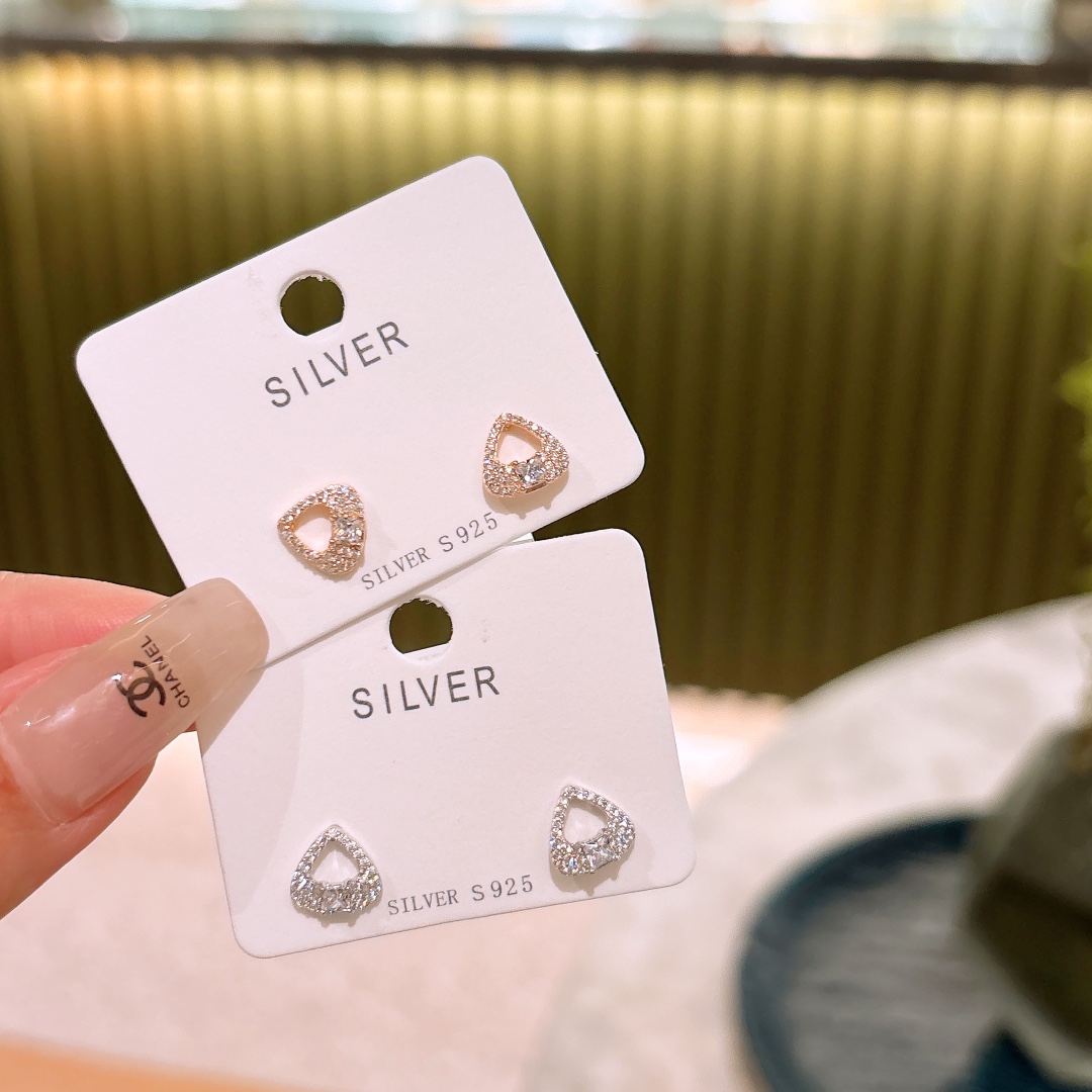 Low Allergy Silver Earrings Ethereal Gift for Her Silver